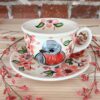 Filiżanka ceramiczna ze spodkiem 0,2l [Giles]