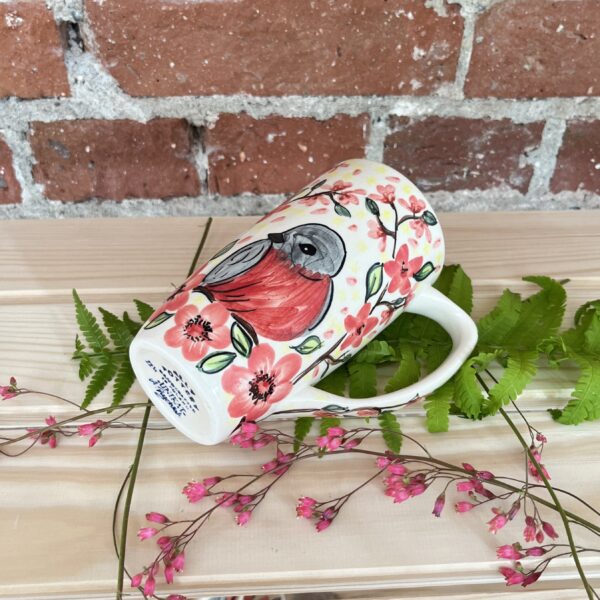 Ręcznie malowany kubek ceramiczny Latte [Giles]