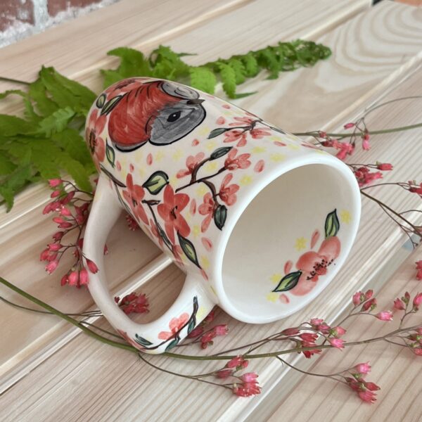 Ręcznie malowany kubek ceramiczny Latte [Giles]