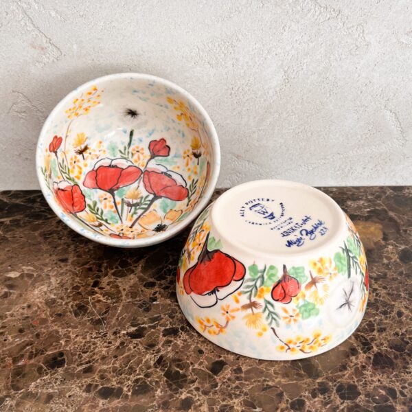 Miska ceramiczna nr 13 [Papaver]