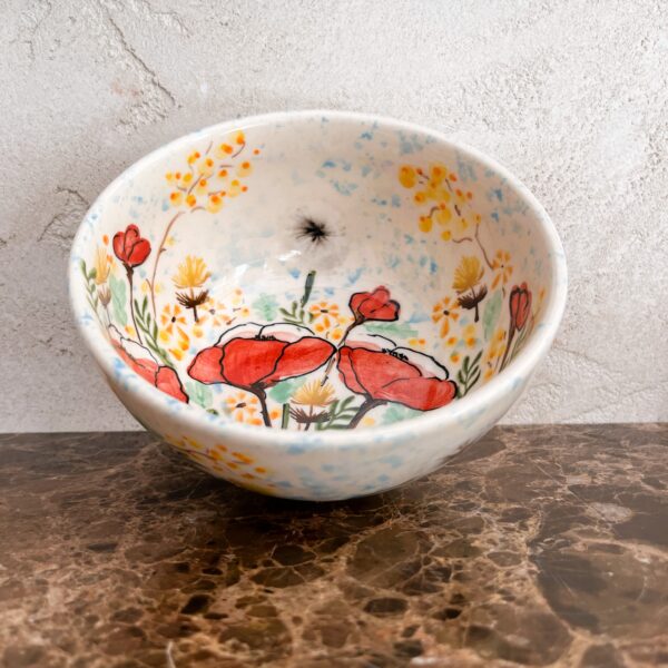 Miska ceramiczna nr 13 [Papaver]
