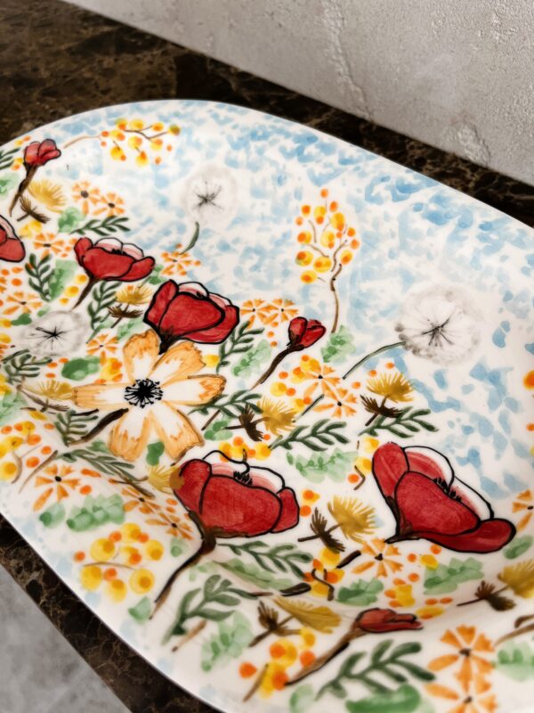 Półmisek ceramiczny nr 21 [Papaver]