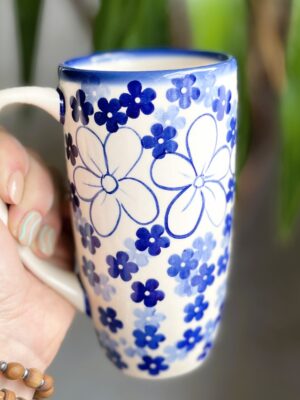 Kubek ceramiczny Latte [Symphony Blue]