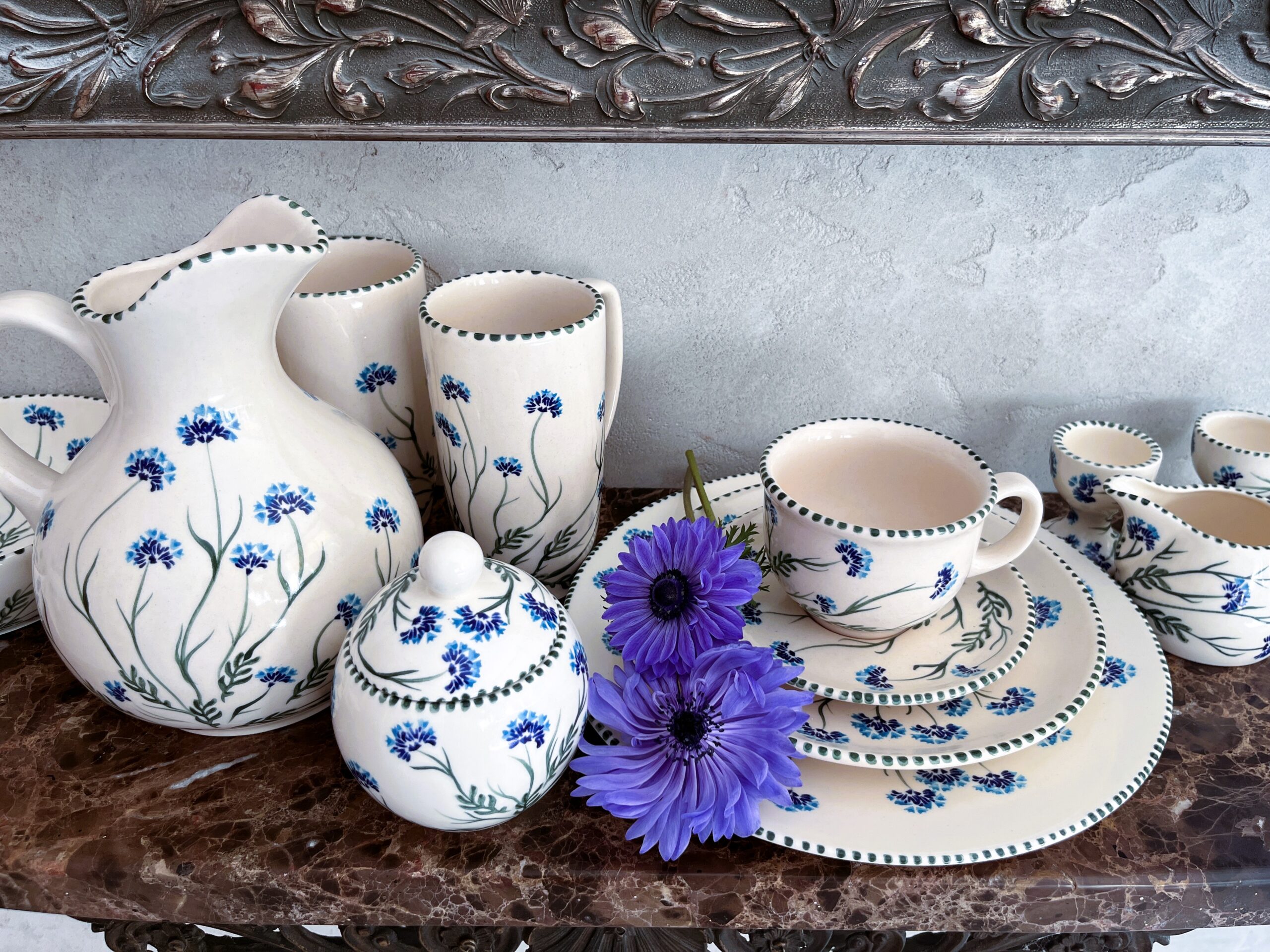 Filiżanka ceramiczna ze spodkiem [Chabry]