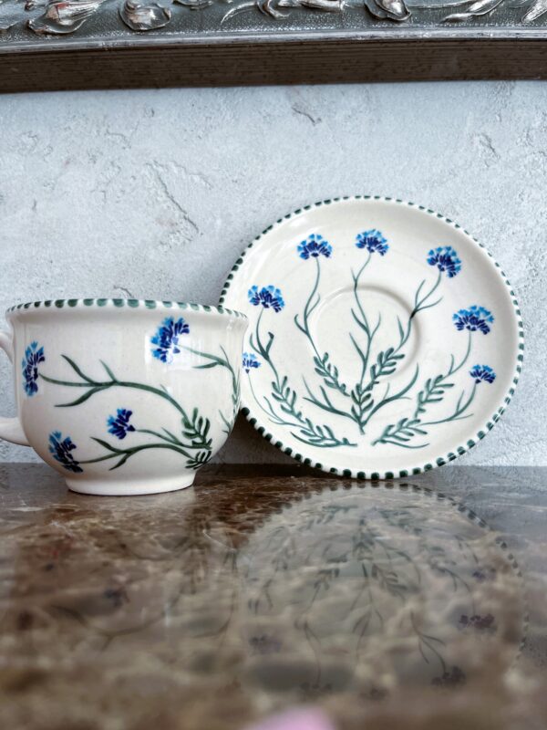 Filiżanka ceramiczna ze spodkiem [Chabry]