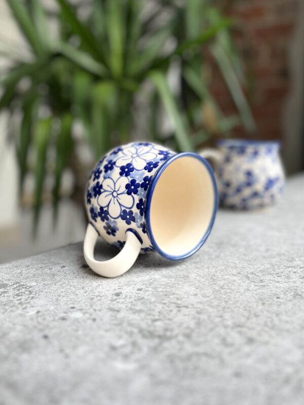 Kubek ceramiczny Baryłka 0,5l [Symphony Blue]