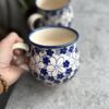 Kubek ceramiczny Baryłka 0,5l [Symphony Blue]