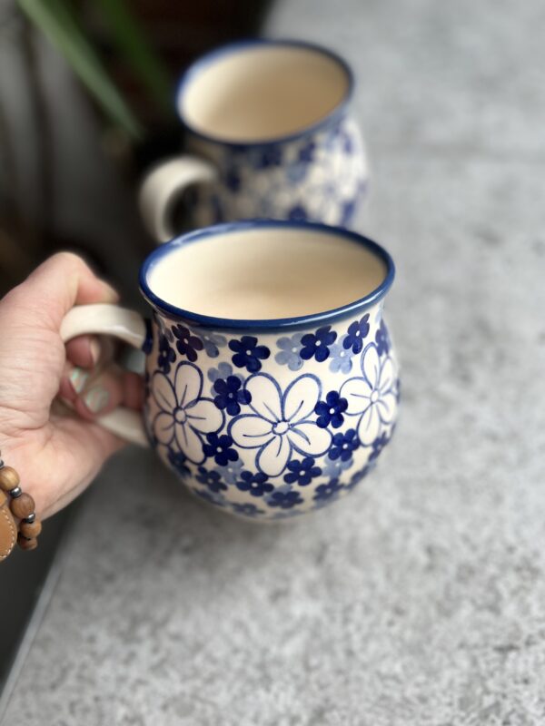 Kubek ceramiczny Baryłka 0,5l [Symphony Blue]