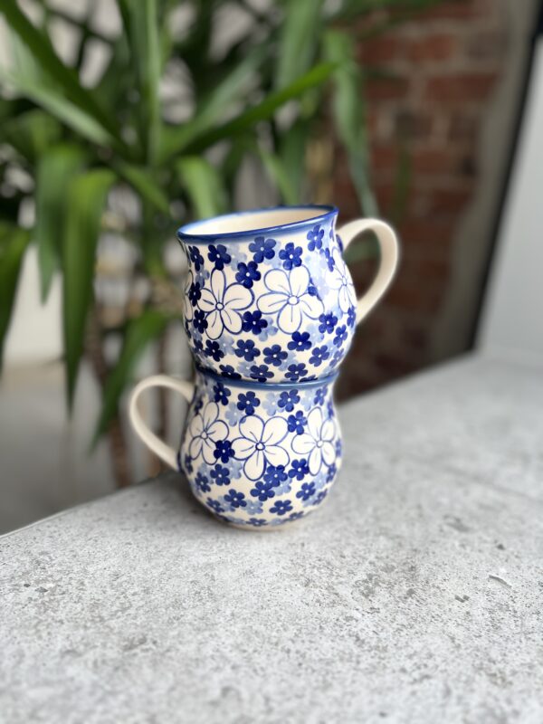 Kubek ceramiczny Baryłka 0,5l [Symphony Blue]
