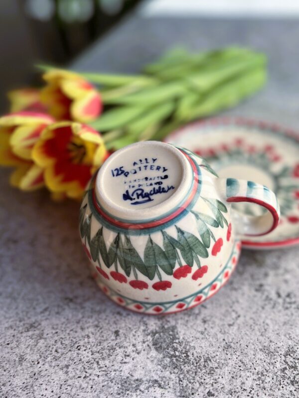 Filiżanka ze spodkiem 200 ml [Blossora]