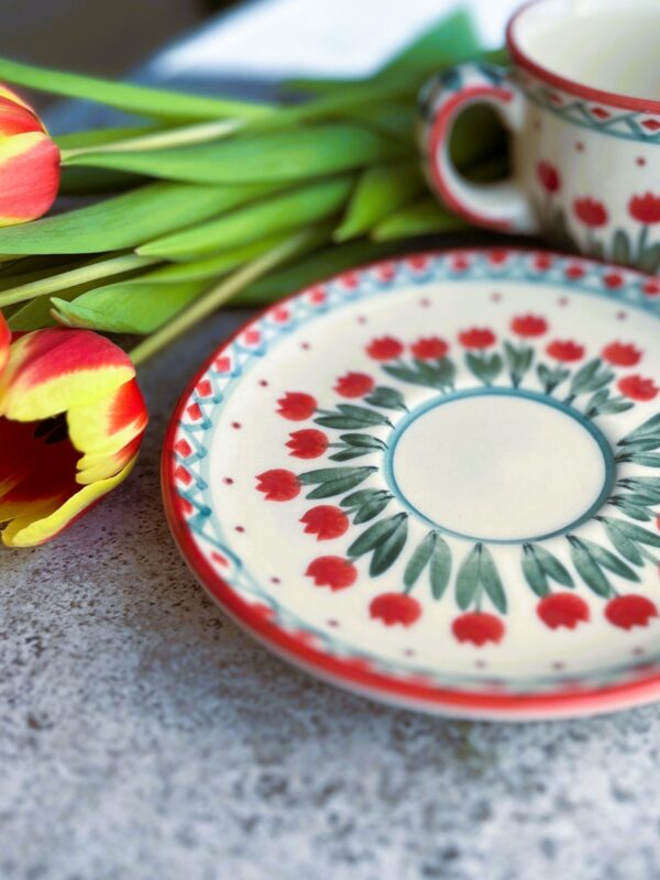 Filiżanka ze spodkiem 200 ml [Blossora]