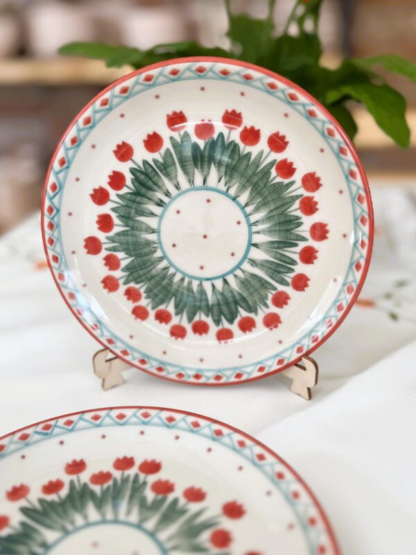 Talerz ceramiczny 17 cm deserowy [Blossora]