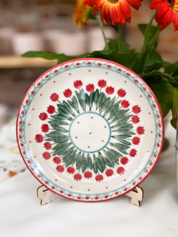 Talerz ceramiczny 17 cm deserowy [Blossora]