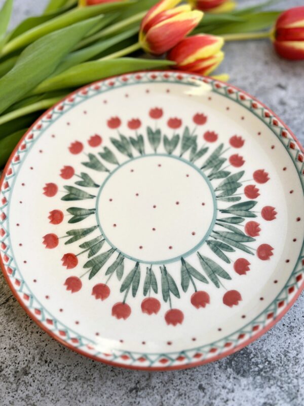 Talerz ceramiczny deserowy 19 cm [Blossora]