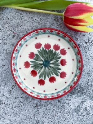 Talerzyk 10 cm- pokrywka i podstawka do kubka [Blossora]