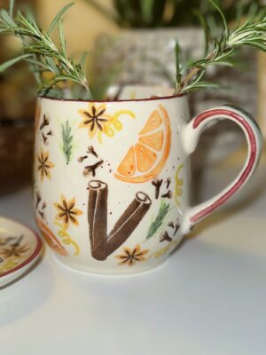 Kubek 300 ml do grzańca, herbaty i kawy, kakao Ceramika Artystyczna