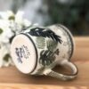 Kubek ceramiczny 350 ml do kawy i herbaty malowany ręcznie [Bosco]