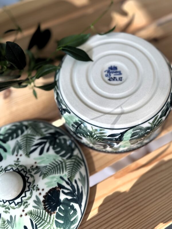 Ceramiczny rondel z pokrywką - pojemnik do zapiekania 750 ml [Bosco]